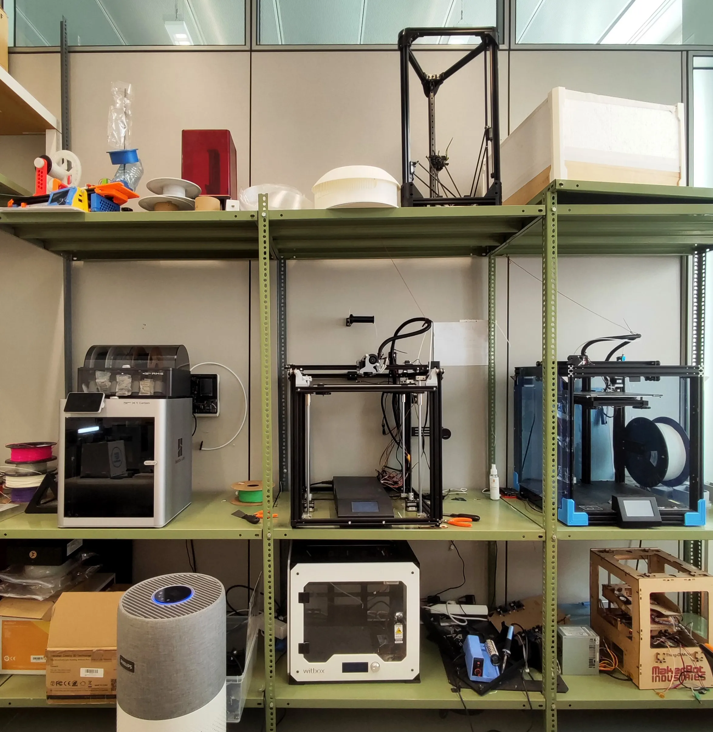 Experimental object produced in the 3D Lab